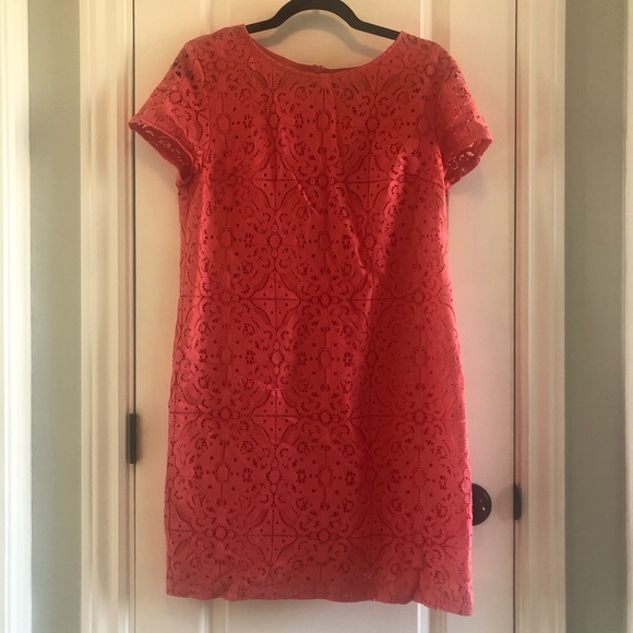 Coral Banana Republic Sheath Dress - Picture 4 of 5